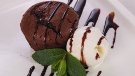 Кейк с тиква и черен шоколад