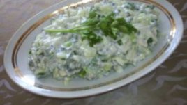 Млечна салата