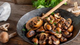 Гъби с масло и чесън