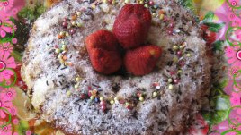 Крем карамелен кекс (от козунак)