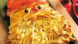 Как да си направите кекс във формата на Дядо Коледа?