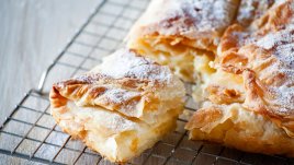Лесен чийзкейк с фини кори