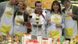 Течен маргарин на фонтан в Столичните хали