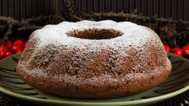 Пухкав кекс с кафе