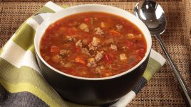 Телешка супа със зеленчуци