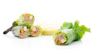 Диетичен сандвич с риба тон без хляб