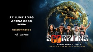Scorpions отново у нас с юбилейно шоу на 27 юни 2026: 60 години рок история в София