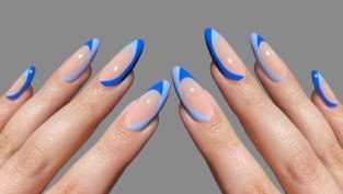Синьо лято в маникюра (+Снимки)