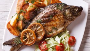 Пълнен шаран за Никулден (Традиционна рецепта)