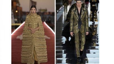 Белослава Хинова и Людмил Димитров дефилираха за Dolce&Gabbana