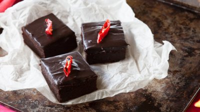 Брауни с двоен шоколад