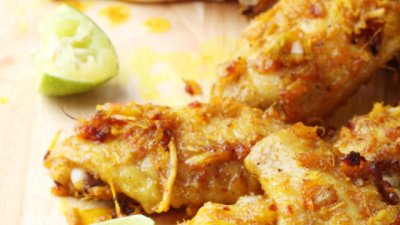 Пилешки гърди с чесън и лайм