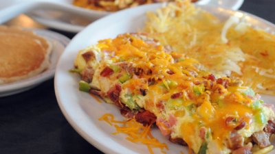 Бъркани яйца с чоризо