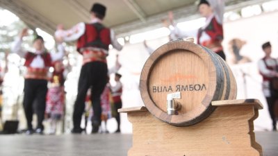 С над 3000 литра тракийско вино поляха празника на &bdquo;Вила Ямбол&ldquo;