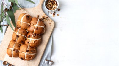 Великденски ванилови кифлички 