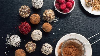 Коледни трюфели