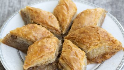 Баклава с локум за Коледа