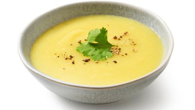 Крем супа с карфиол и къри 