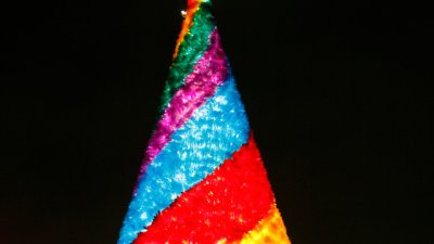 Грейва коледната елха в София