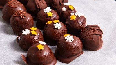 Бонбони тирамису с шоколад