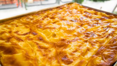 Млечна баница за Илинден