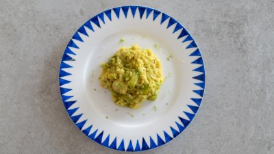 Ризото с праз лук