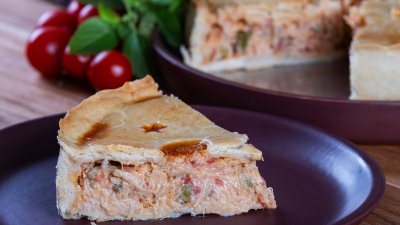 Пай с пилешко и бутертесто