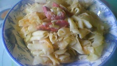 Тиролска паста със зеле