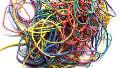 9 практични идеи за употреба на гумените ластици