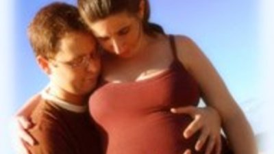 Бременна и красива