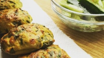 Спаначени кюфтета със сирене