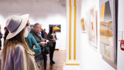 Огромен интерес към изложбата на Кристо и Жан-Клод