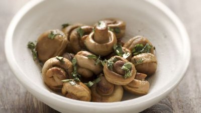 Гъби соте с чесън