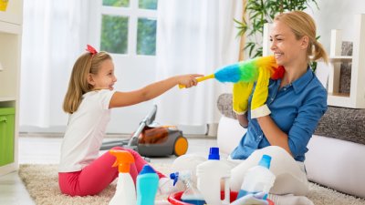 За здравословните ползи от чистия и подреден дом