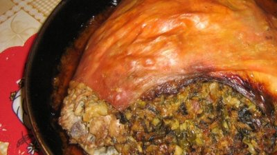 Пълнено агнешко джобче с дроболинка по северняшки