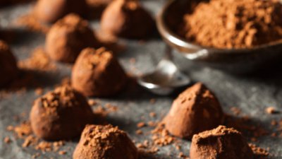 Домашни трюфели с ром и сметана