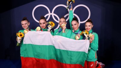 Олимпийско злато за ансамбъла по художествена гимнастика