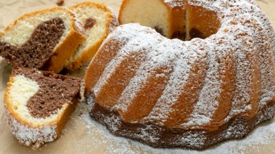 Кекс с кафе и маскарпоне