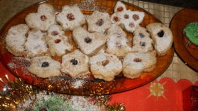 Немски сладки с конфитюр