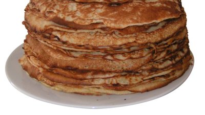 Палачинки с шипково брашно и овесени ядки