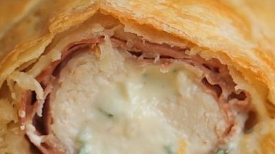 Пилешко роле в бутертесто