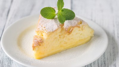 Пухкав японски чийзкейк