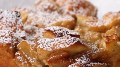 Ябълков крамбъл ала френски тост