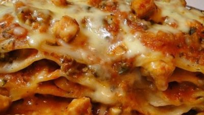 Лазаня с пилешко