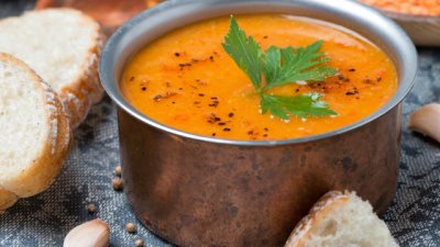 Бобена крем супа