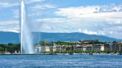 Фонтанът в Женевското езеро – емблемата на Швейцария (галерия) 