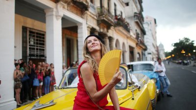 Кубинското модно шоу на Карл Лагерфелд (галерия)