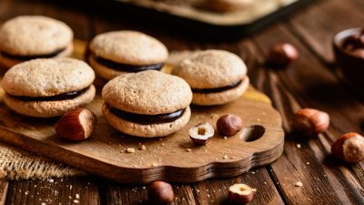 Baci di Dama – италиански сладки с лешници