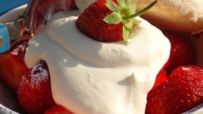 Бърз крем с маскарпоне 