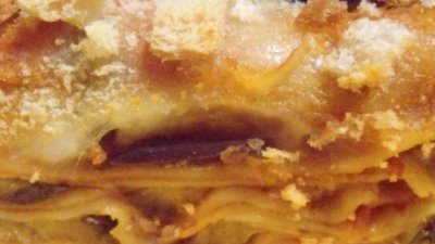 Лазаня с риба тон и два вида сос